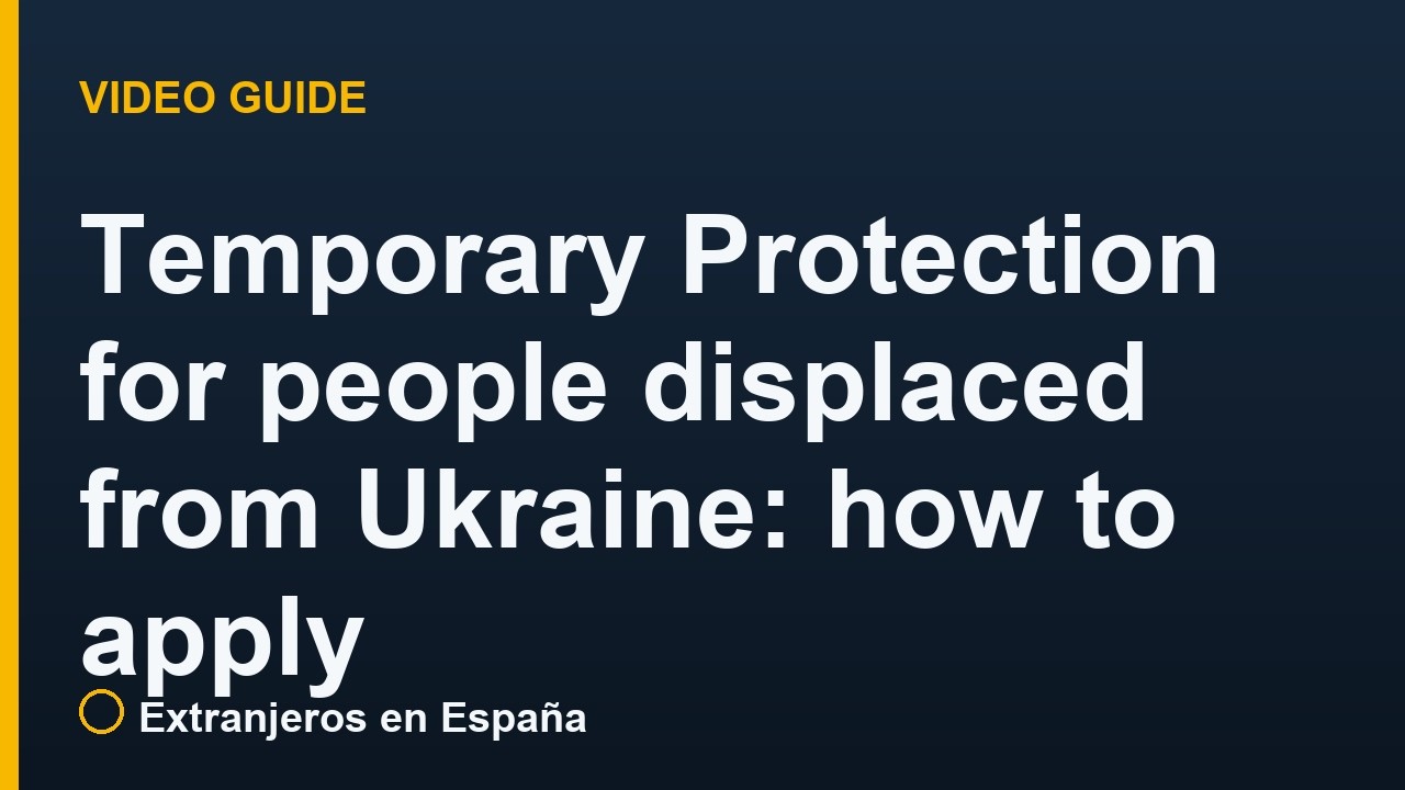 Temporary Protection for people displaced from Ukraine: how to apply