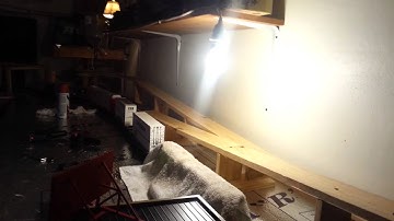 O gauge bridge update #6. Scratch built light poles