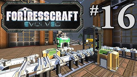 FortressCraft Evolved Gameplay #16 - Minecarts!