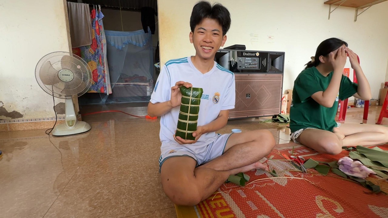 Còn 3 ngày nữa là tới Tết Nguyên Đán 2026 : Cách gói bánh Tét siêu đẹp ngày Tết !! | Minh Yêu Tết