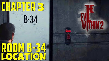 How to reach the Room B-34 | Door Code |  Basement of Union Auto Repair | Chapter 3 | Evil Within 2