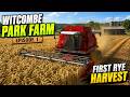 Starting Fresh on Witcombe Park Farm! First Rye Harvest! | Witcombe | Ep1 | Farming Simulator 25