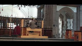 Tom Daggett plays Sir Henry Wood's  'Fantasia on British Sea Songs', Blackburn Cathedral, 14/6/2023.