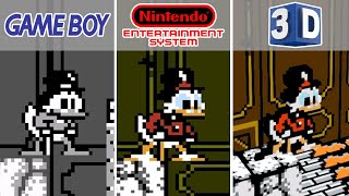 DuckTales (1989) Gameboy vs NES vs 3D (Which One is Better?)