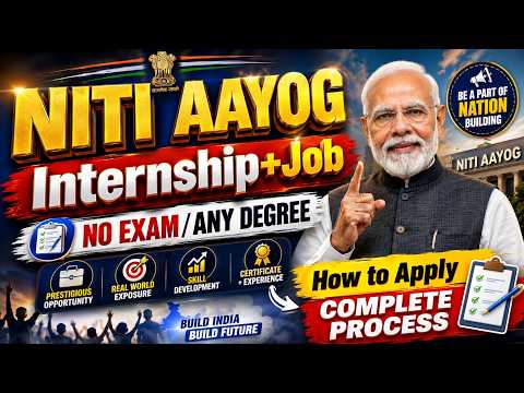 NITI Aayog Internship 2026 | Government of India Internship 2026
