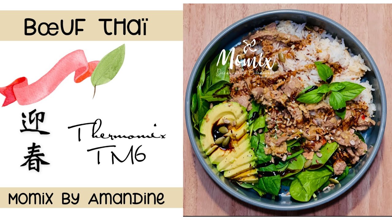 Live Thermomix / Boeuf Thai aux oignons et riz basmati ➡️ DELICIEUX !!!