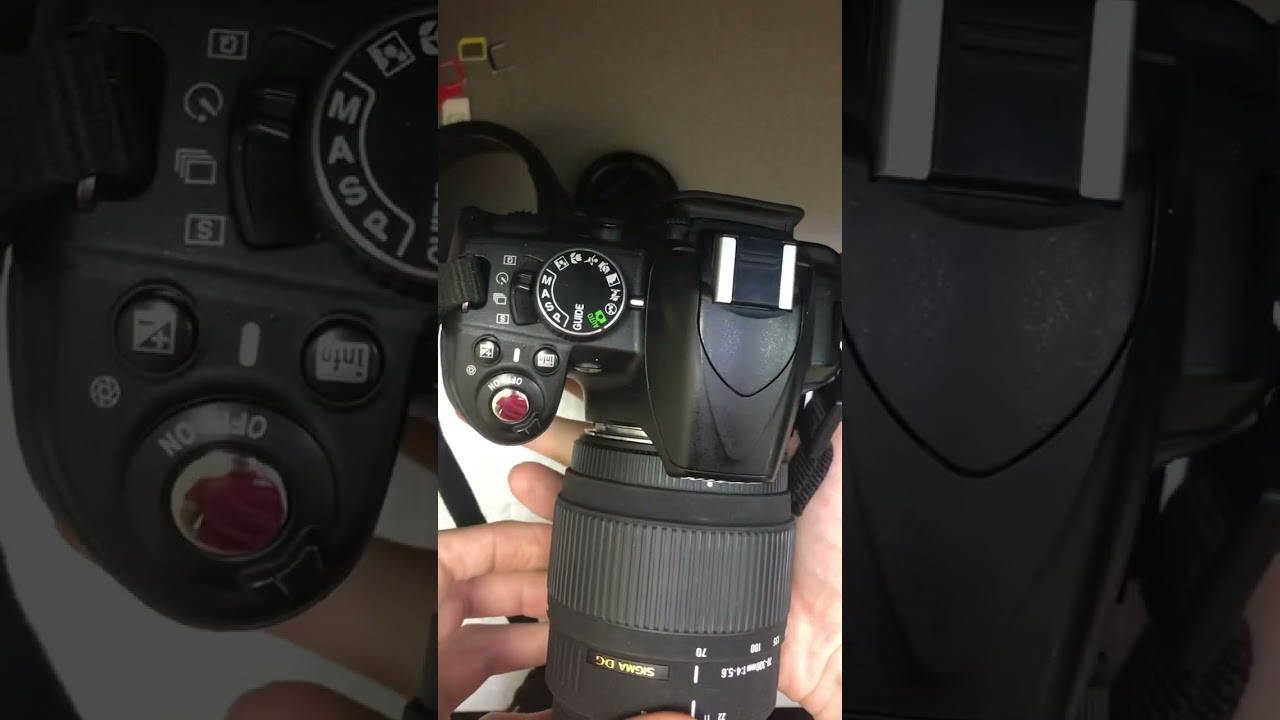 Nikon D3100 Sigma 70-300