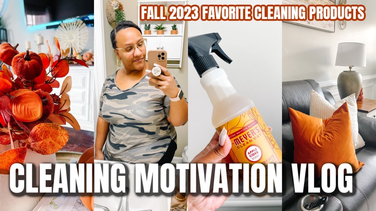 VLOG: FALL CLEANING MOTIVATION 2023 | FAVORITE FALL CLEANING PRODUCTS | HOUSEHOLD ITEMS COUPONING