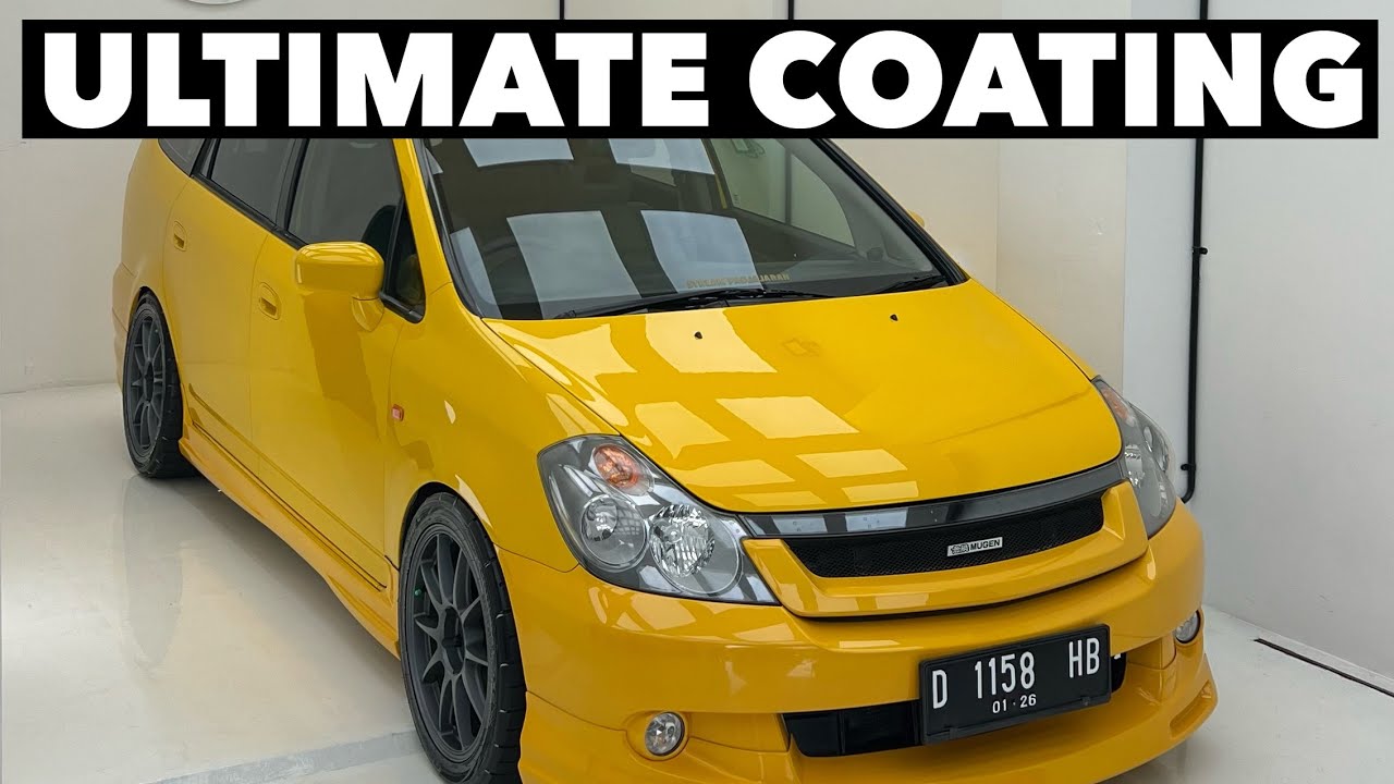 Ultimate Coating 2004 Honda Stream Mugen Style #cardetailing #carcoating