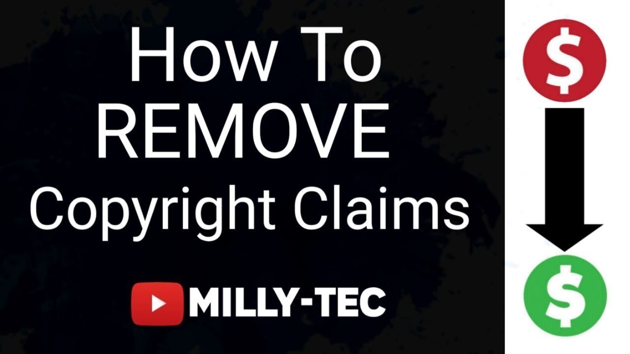 HOW TO REMOVE COPYRIGHT CLAIMS | Within 5 minutes