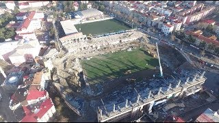 Trabzonspor'un efsanesi Avni Aker Stadı tarihe gömüldü