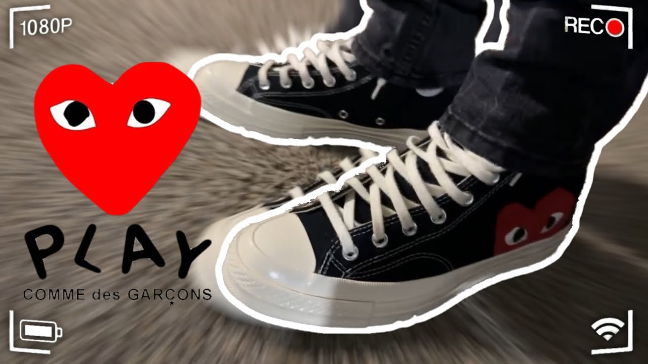 Unboxing the Most Amazing Collab Sneakers: Converse x COMME des GARÇONS ...