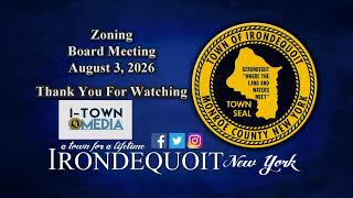 Full 2026-08-03 Zoning Board Meeting Update