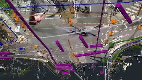 Urban intersection - 3d Subsurface utility investigation