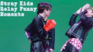 Stray Kids Relay Funny Moments