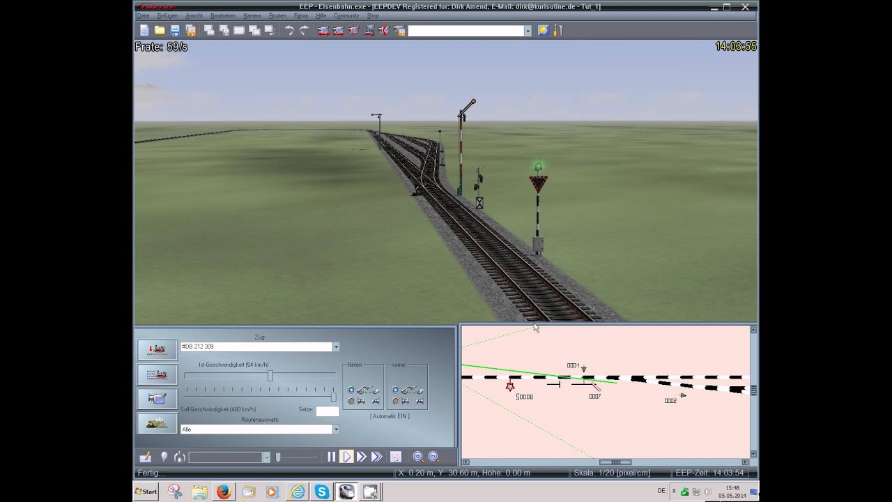 Fahrstrassen in EEP - Teil 1 | EEP