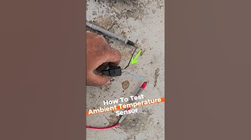 Ambient Temperature Sensor Testing #faultcodewithhamza