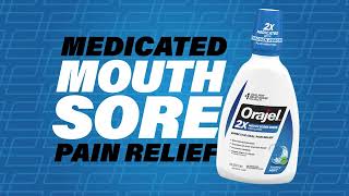 Orajel Mouth Sore Rinse 6S