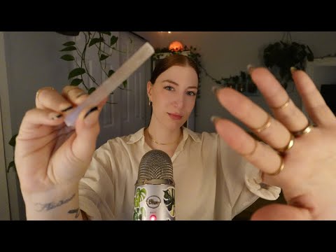 ASMR Deep Meditation & Affirmations 🌊 Visual Triggers | Rain → Echo