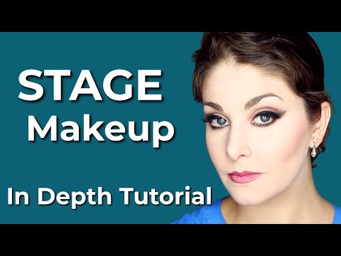 In-Depth Stage Makeup Tutorial | Kathryn Morgan