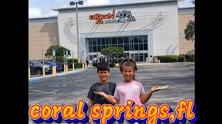James and Grace and their cousin DJ visit Urban Air @UAAdventurePark coral springs, fl