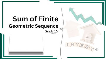 SUM OF FINITE GEOMETRIC SEQUENCE