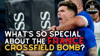 What's So Special About the France Crossfield Bomb? | Rugby Analysis | GDD Coaching