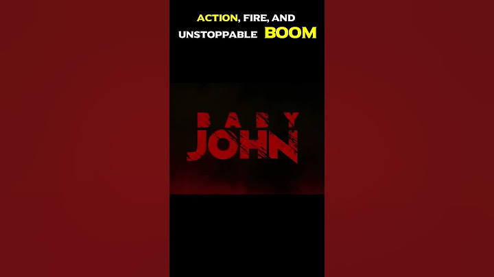 Baby John - Trailer | Atlee | Varun Dhawan, Keerthy Suresh, Wamiqa G, Jackie Shroff | 25th Dec