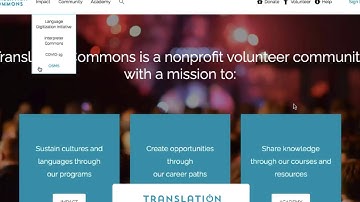 What Is Translation Commons?
