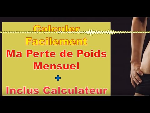 établir des objectifs raisonnables de perte de poids
