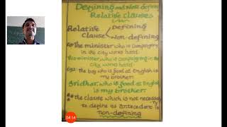 DEFINING AND NON DEFINING RELATIVE CLAUSES 10TH CLASS