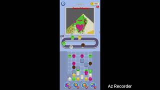 Color flow Art puzzle level 154 walkthrough solution 