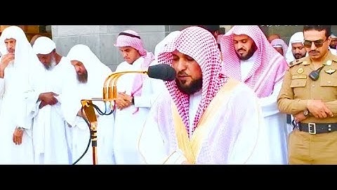 تلاوة ندية من الشيخ د. ماهر المعيقلي لسورتي التين وقريش | صلاة الجمعة ١٥-١٢-١٤٤٠هـ