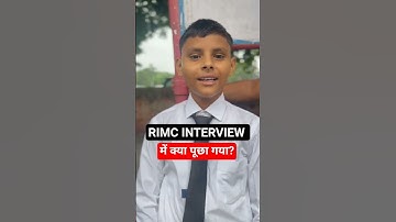 RIMC INTERVIEW JUNE 2025 #foundationsclasses #sainikschool #rimcexam #rimc2025 #rms