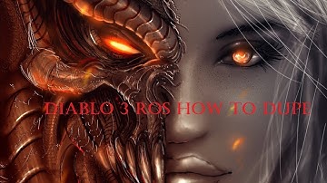How to duplicate items in Diablo 3.