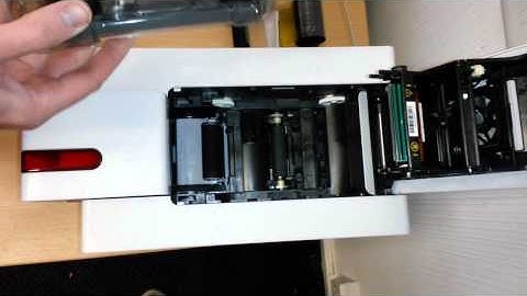 Evolis Primacy - Changing A Ribbon