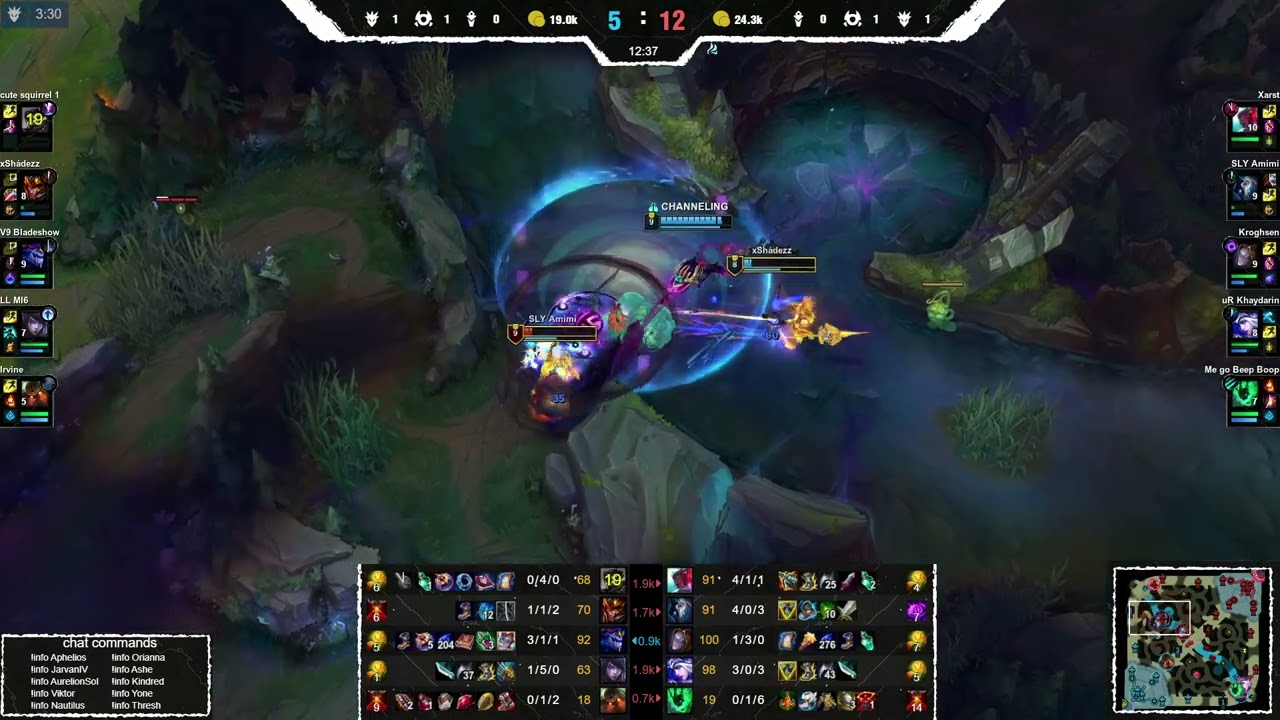 🔹LL MI6🔹xSháde -VS- 🔸Kroghsen - LoL Ranked Replay