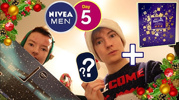 Day 5 Unboxing Nivea Men 2020 Advent Calendar + Cadbury