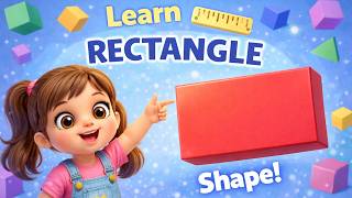 Rectangle Song & Dance! Learn Shapes for Toddlers | Fun Educational Video