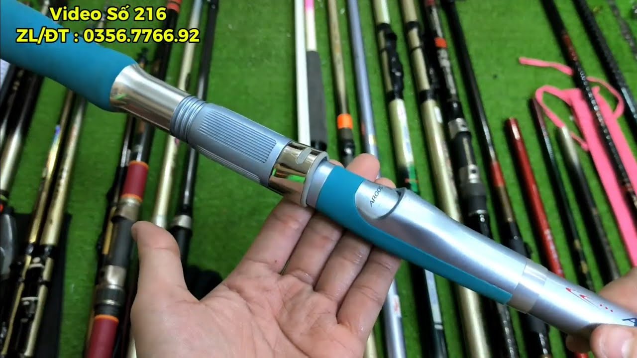 Video Số 216 : Cần Iso Câu Biển - Câu Đơn Đài | Đồ Câu Nhật Bãi Daiwa Shimano Dây Trong 