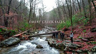 Hiking Emery Creek Falls in Winter Chatsworth GA