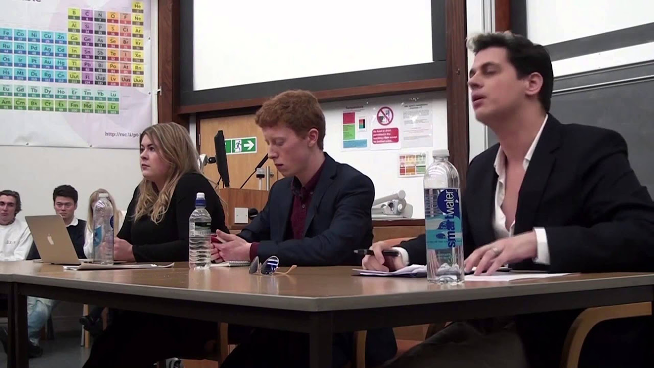 Milo Yiannopoulos Epic Closing Speech at the University of Bristol Debate