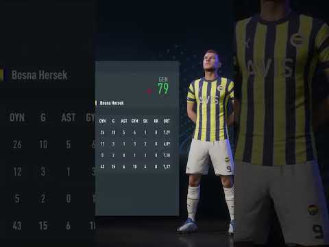 Edin Dzeko Fenerbahçe'de Ne Yapar #fifa23 #shorts