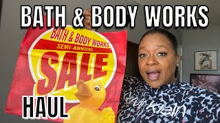 Bath \& Body Works  2021 Winter SAS Haul