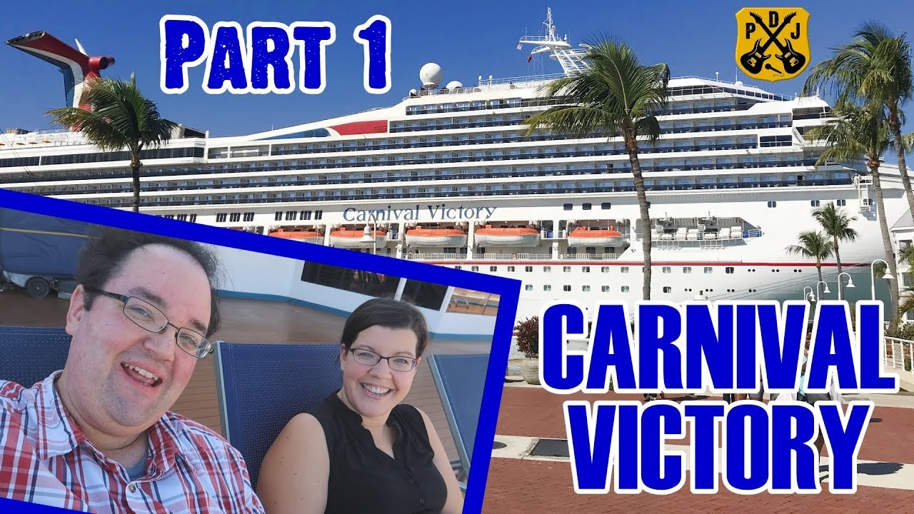 Carnival Victory Cruise Vlog 2018 - Part 1: Embarking On A Different Kind Of Cruise! - ParoDeeJay