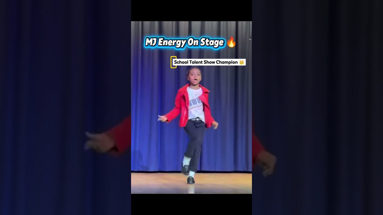 School Talent Show Went CRAZY 🔥 Michael Jackson Dance Tribute
