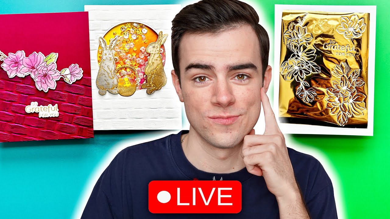 Get MORE From Your Betterpress With FOILING✨ - Stamp With Simon LIVE!