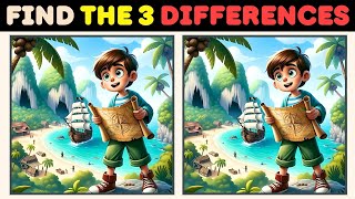 Spot The 3 Differences 🧩 Can You Find Them All? | Find The Difference illustration 🕵️ #17