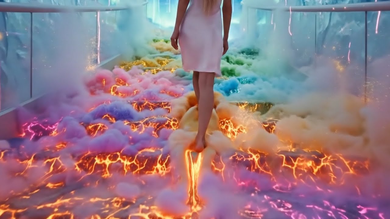 Which Calm Stairway Would You Step Into? 🪜🌌 静光の階段 • 夢幻の導路 | Oddly Satisfying