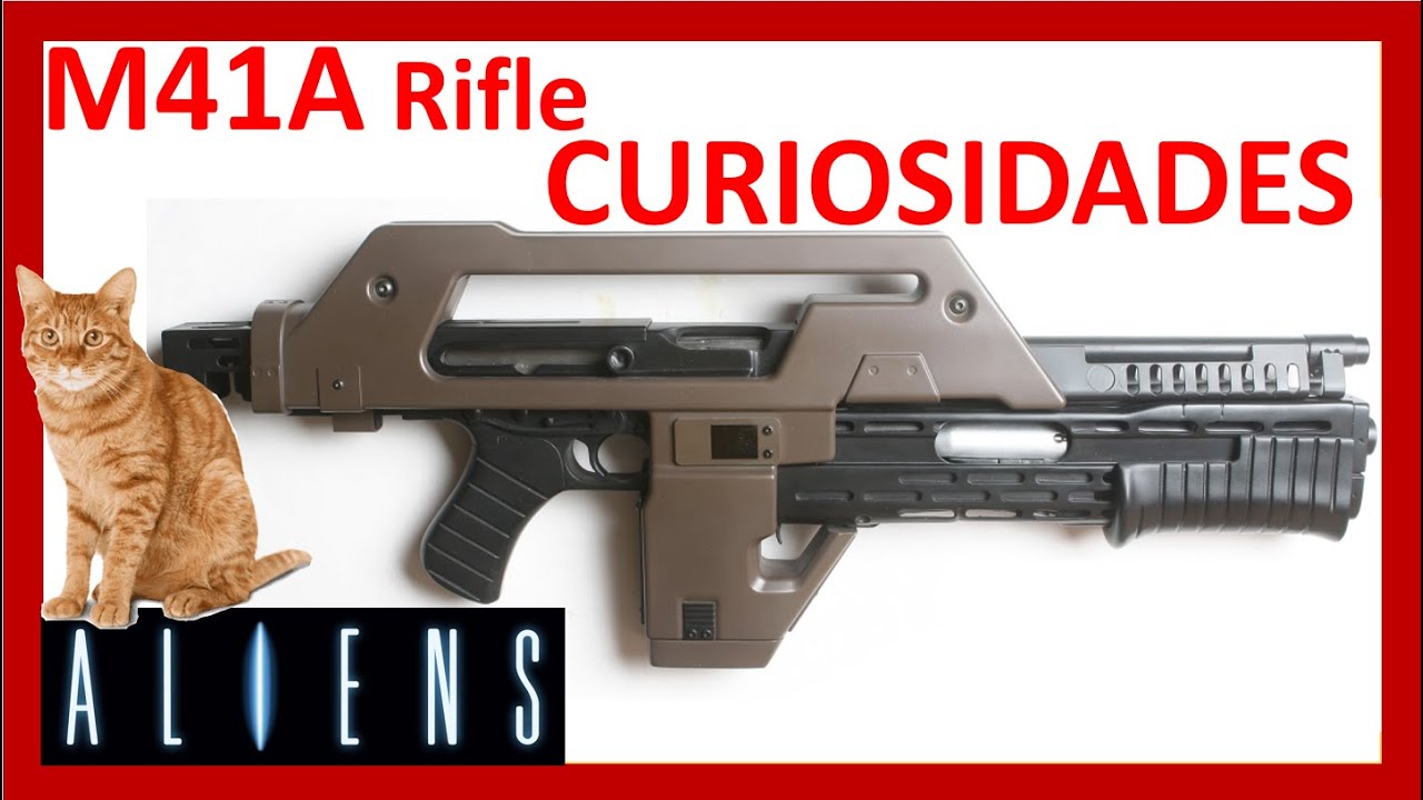 M41A-Pulse Rifle (Curiosidades de la película Aliens-Alien 2) - YouTube